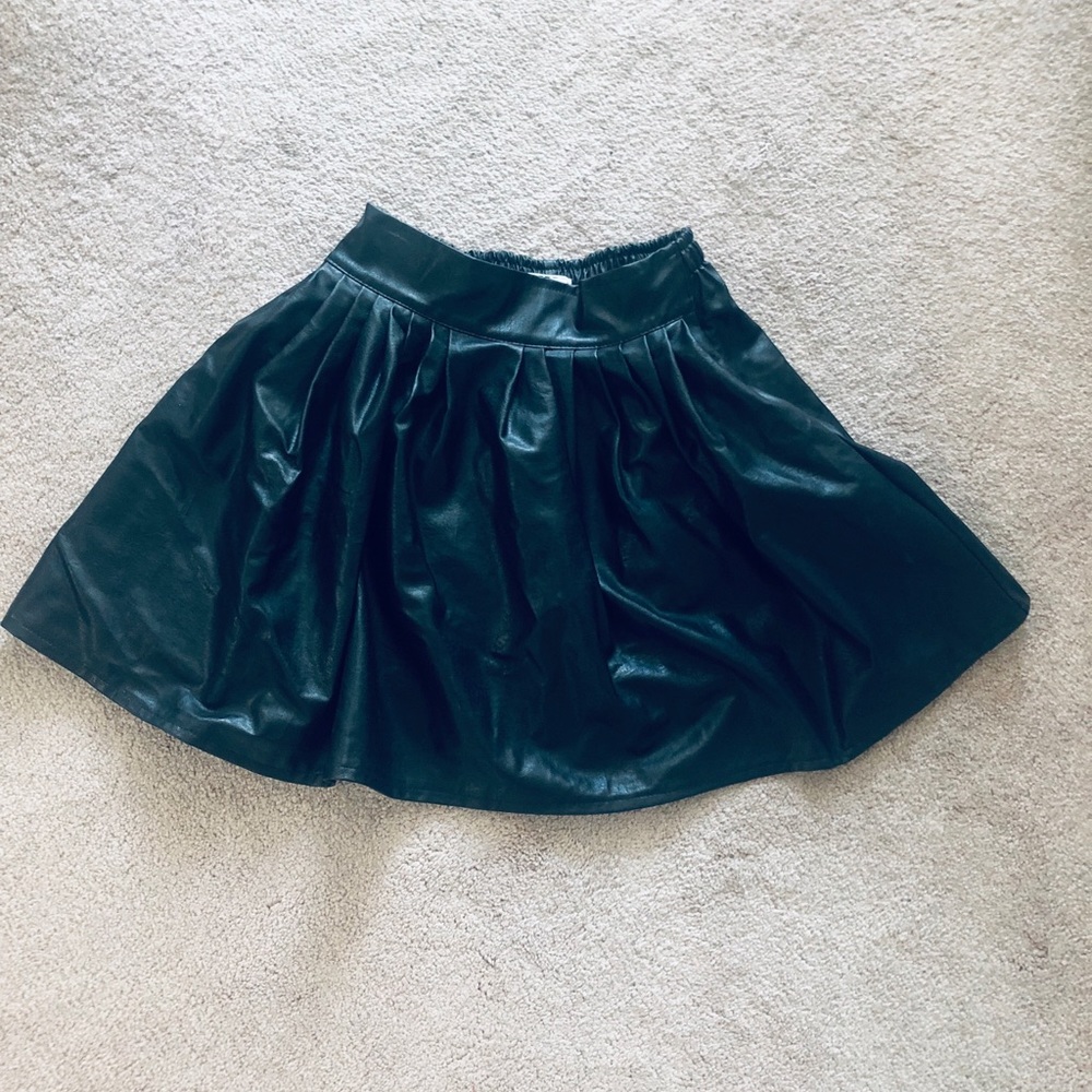 Faux Leather skirt
